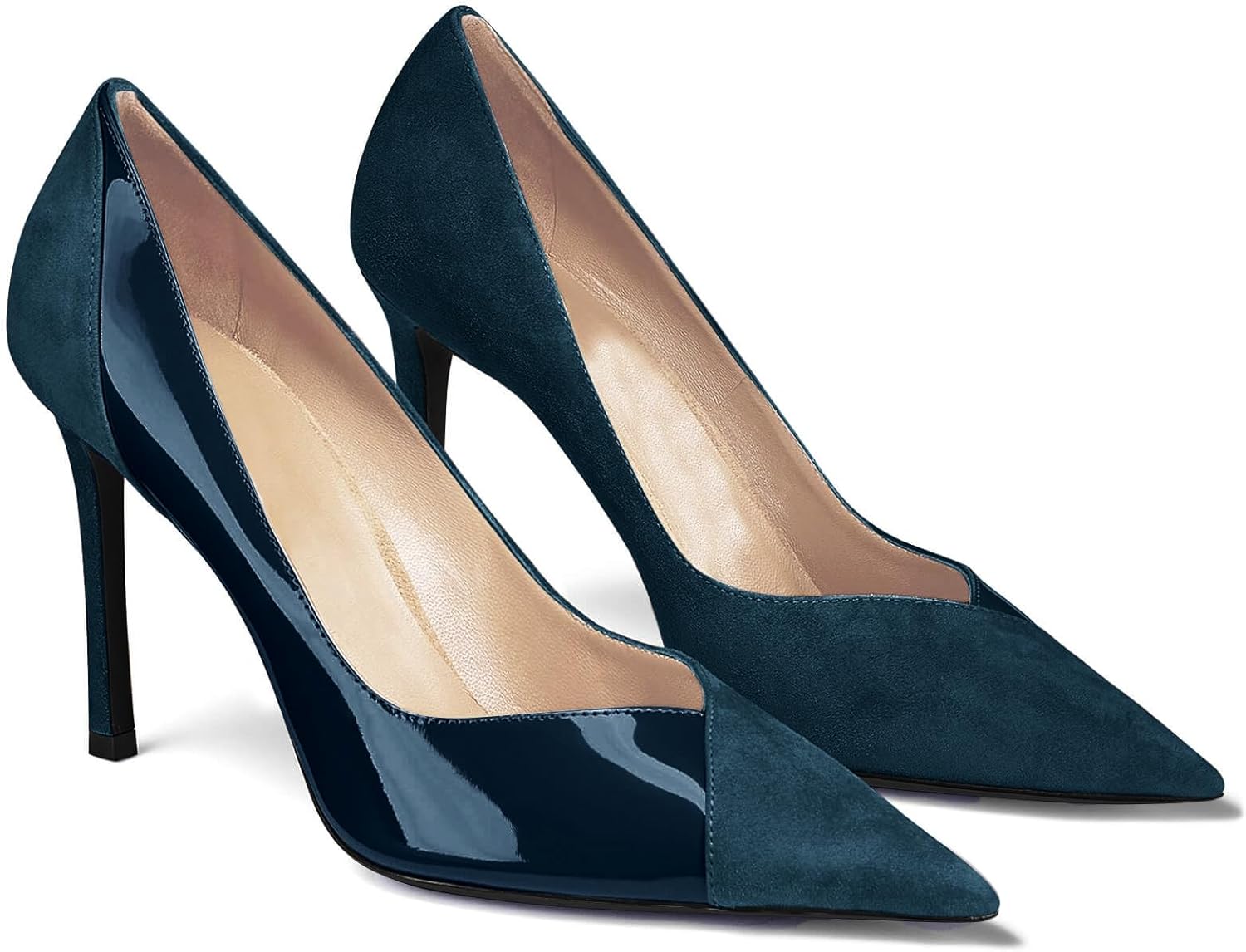 Coutgo Womens Pointed Toe High Heels Pumps for Every Occasion