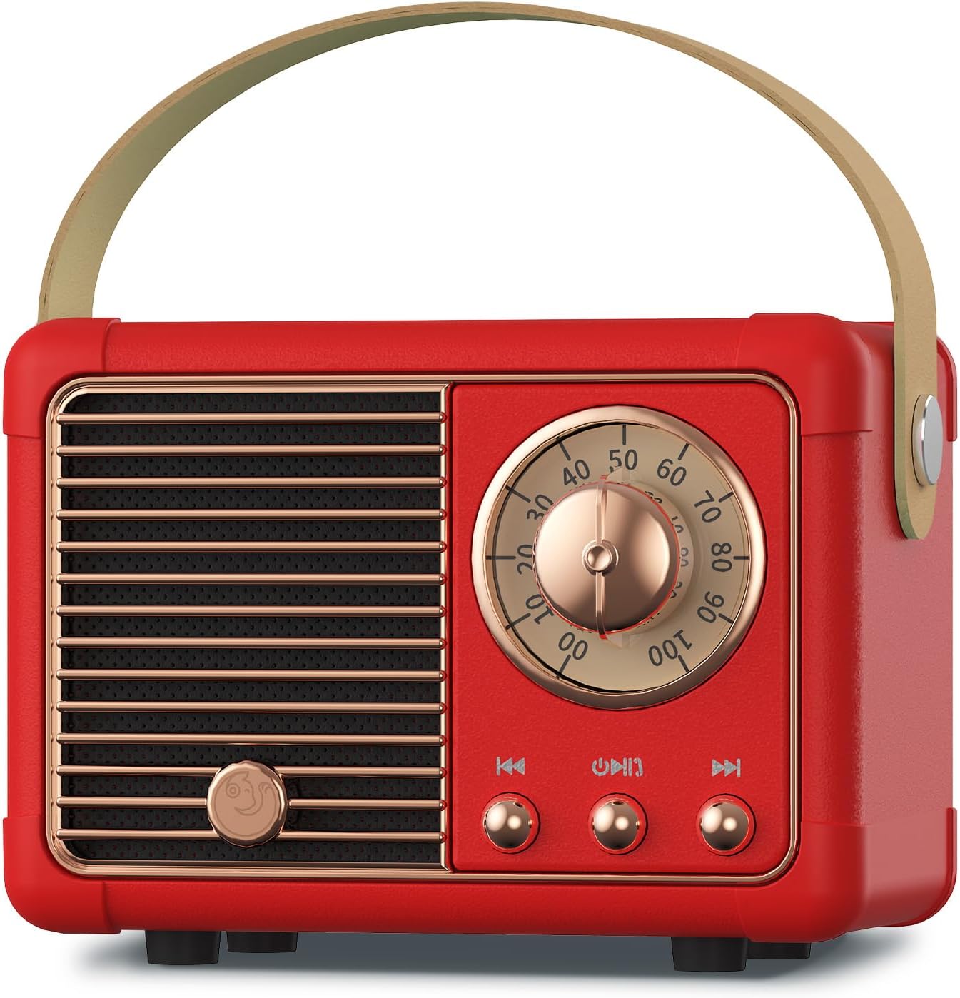 PRUNUS Retro Bluetooth Speaker: Vintage Style, Wireless, Portable