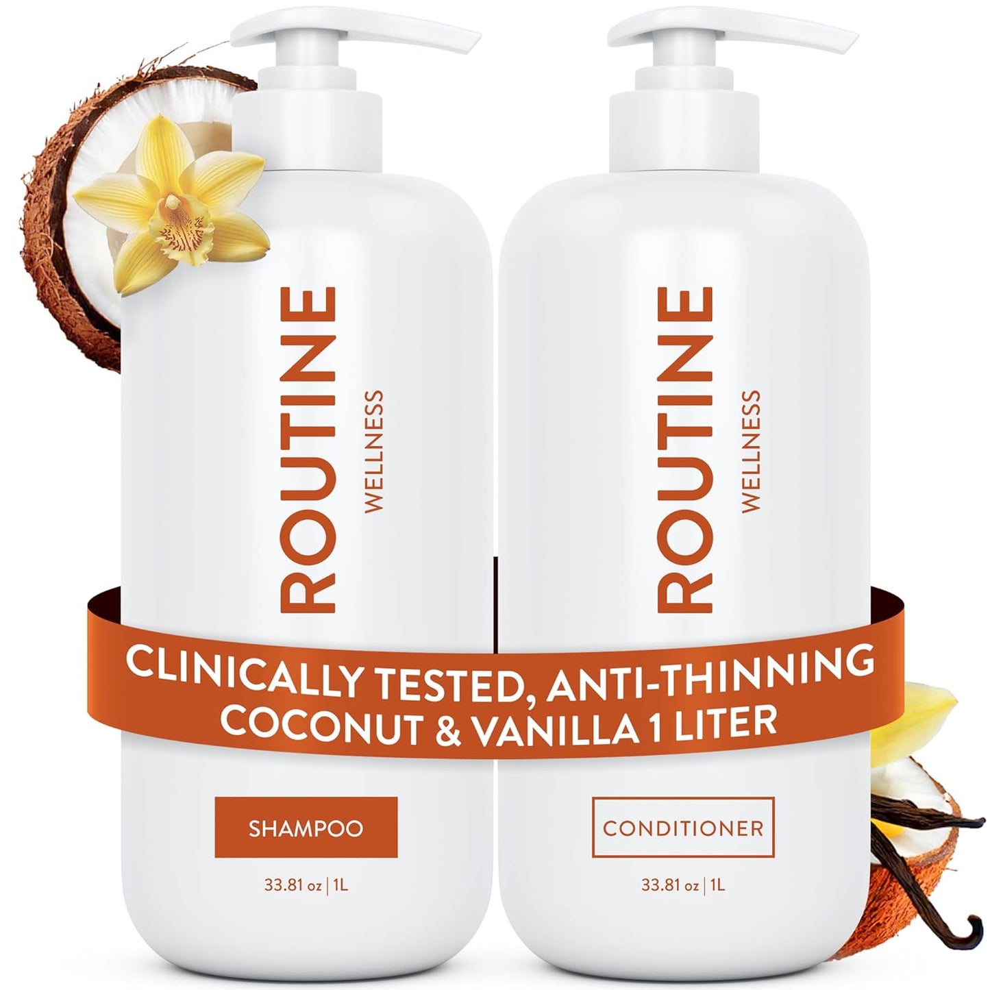 Biotin Anti-Thinning Shampoo and Conditioner Set for Hair Loss