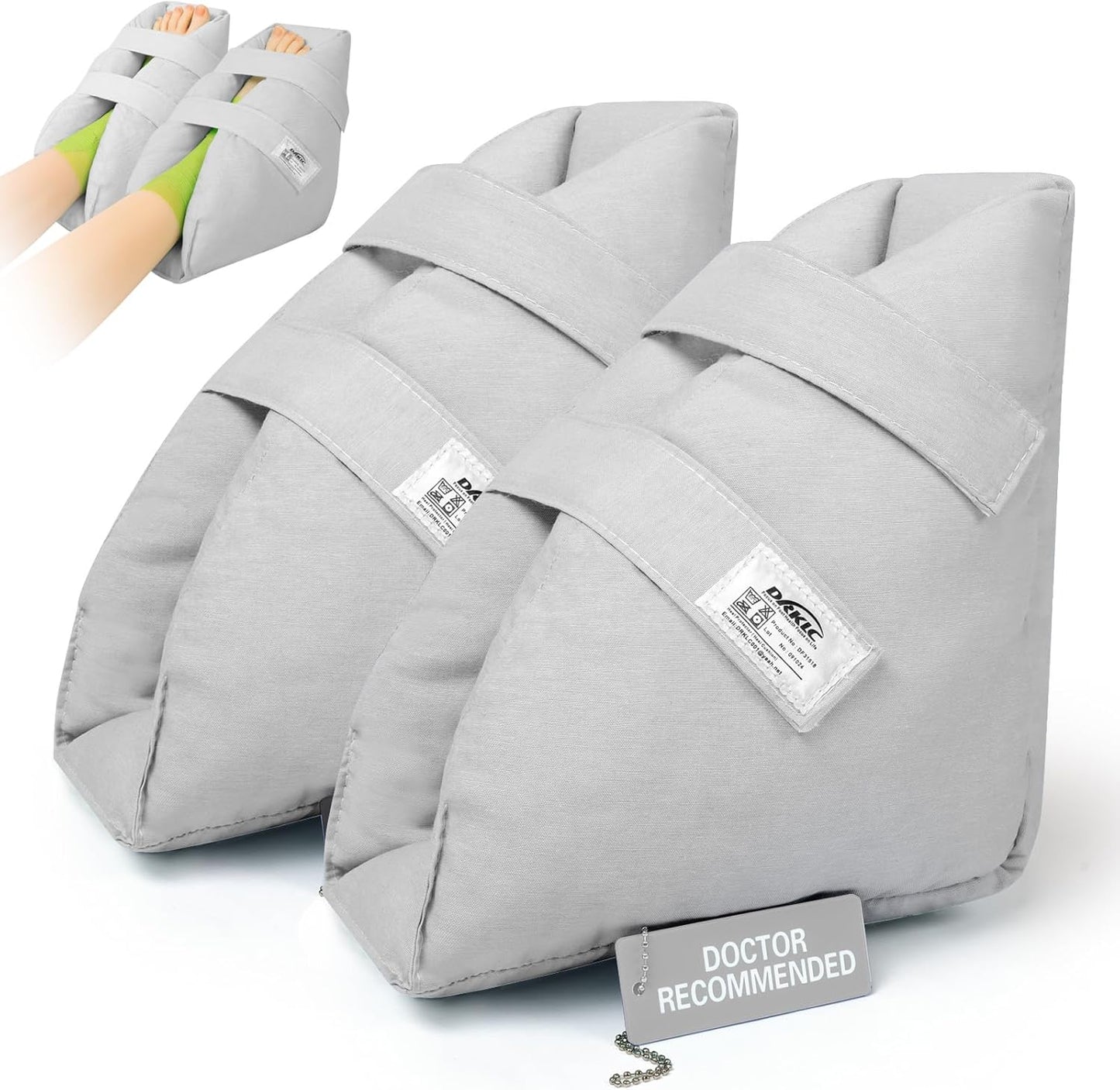 Heel Protectors for Pressure Sores - Adjustable Foot Boot Relief