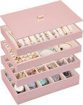 Voova Stackable Jewelry Organizer Tray with Lid Review