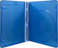 Slim 7mm Blu-Ray Cases Pack of 100 - Space-Saving Protective Sleeves