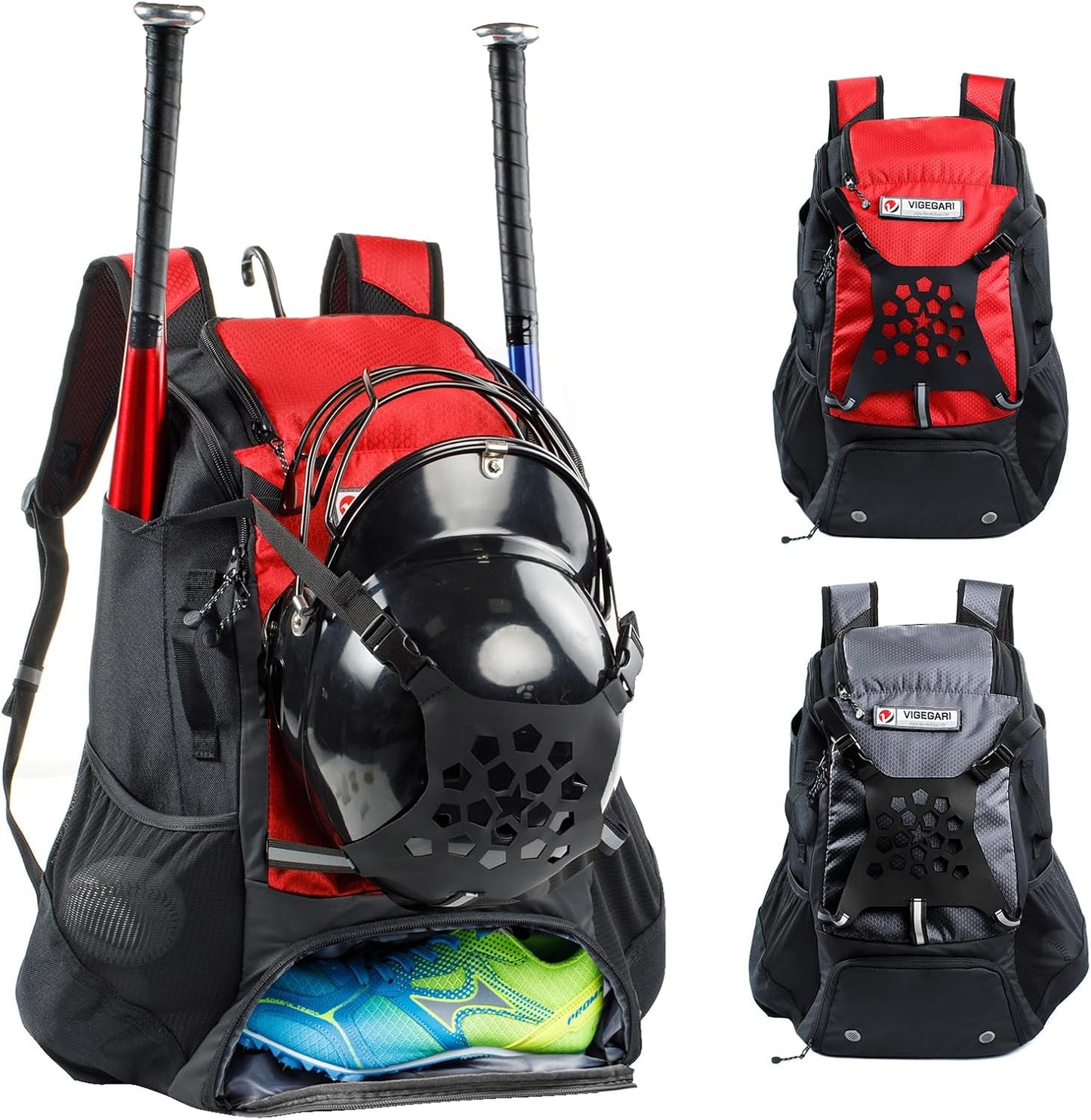 Baseball Backpack for Youth, Boys, and Adults - VIGEGARI Gear