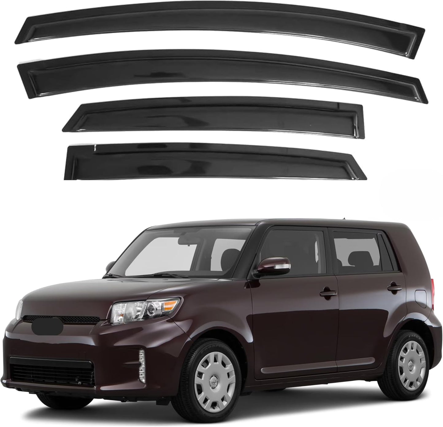 IG Window Visor for Scion xB 2008-2015 - Durable Rain Guard