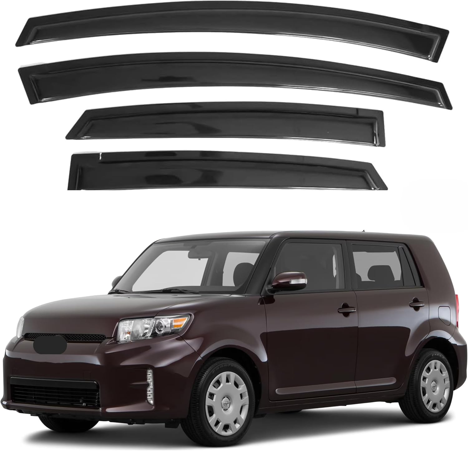 IG Window Visor for Scion xB 2008-2015 - Durable Rain Guard