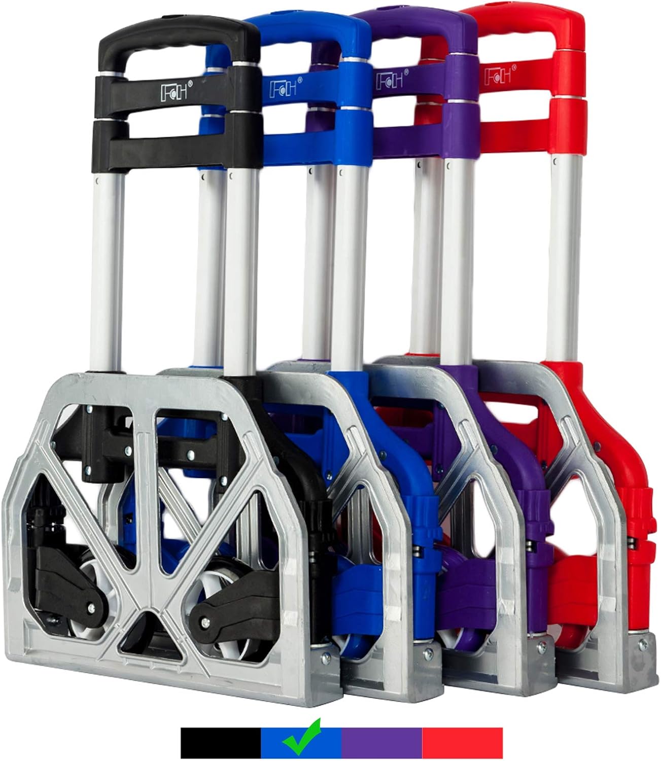 FCH Folding Hand Truck: Portable Aluminum Hand Cart for Easy Use