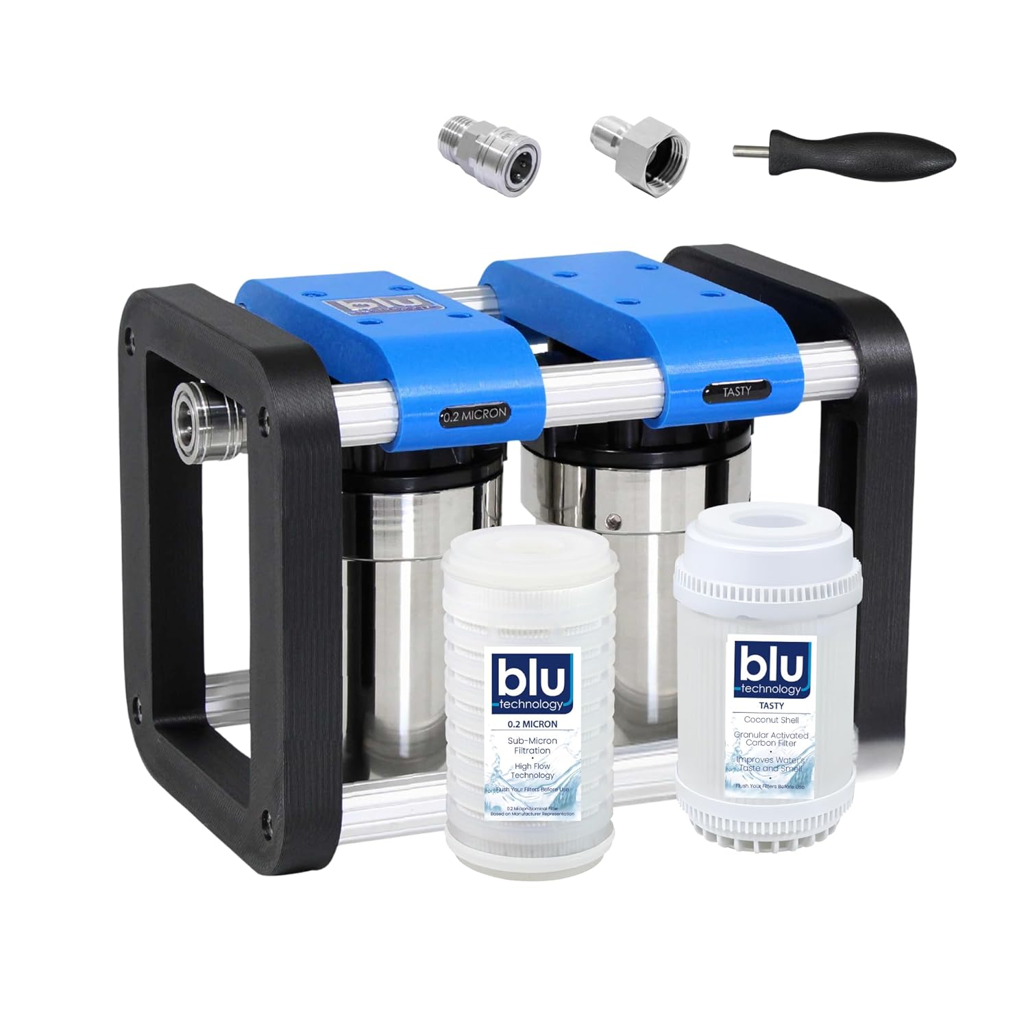 GoBluTech R2 RV Water Filter System for Clean Water Access