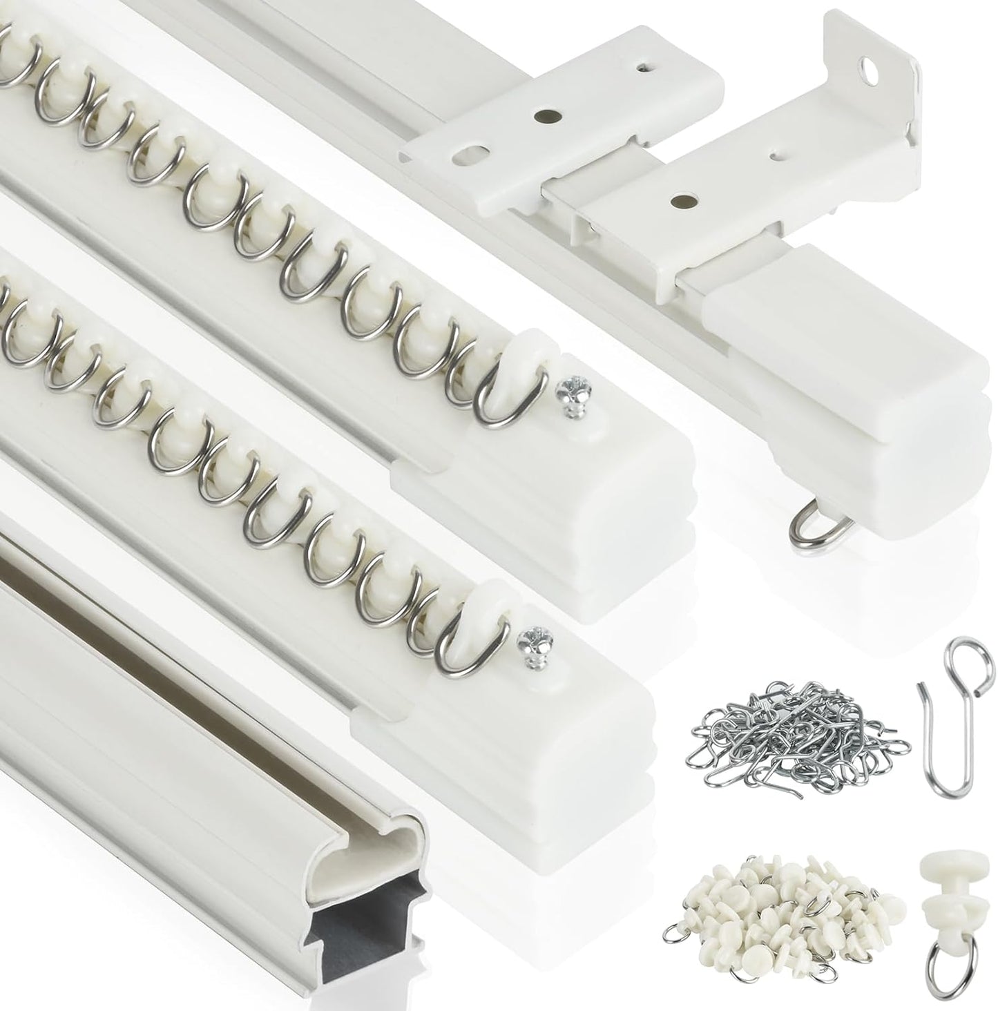 KOLAKO Ceiling Curtain Track - Effortless Room Division