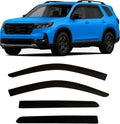 2023-2025 Tape-On Rain Guards for Honda Pilot Side Window Deflectors