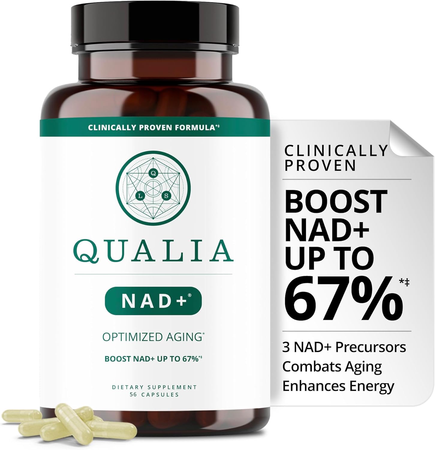Qualia NAD Supplement for Enhanced Energy and Focus