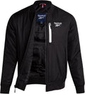 Reebok Mens Bomber Jacket - Lightweight Ripstop Windbreaker