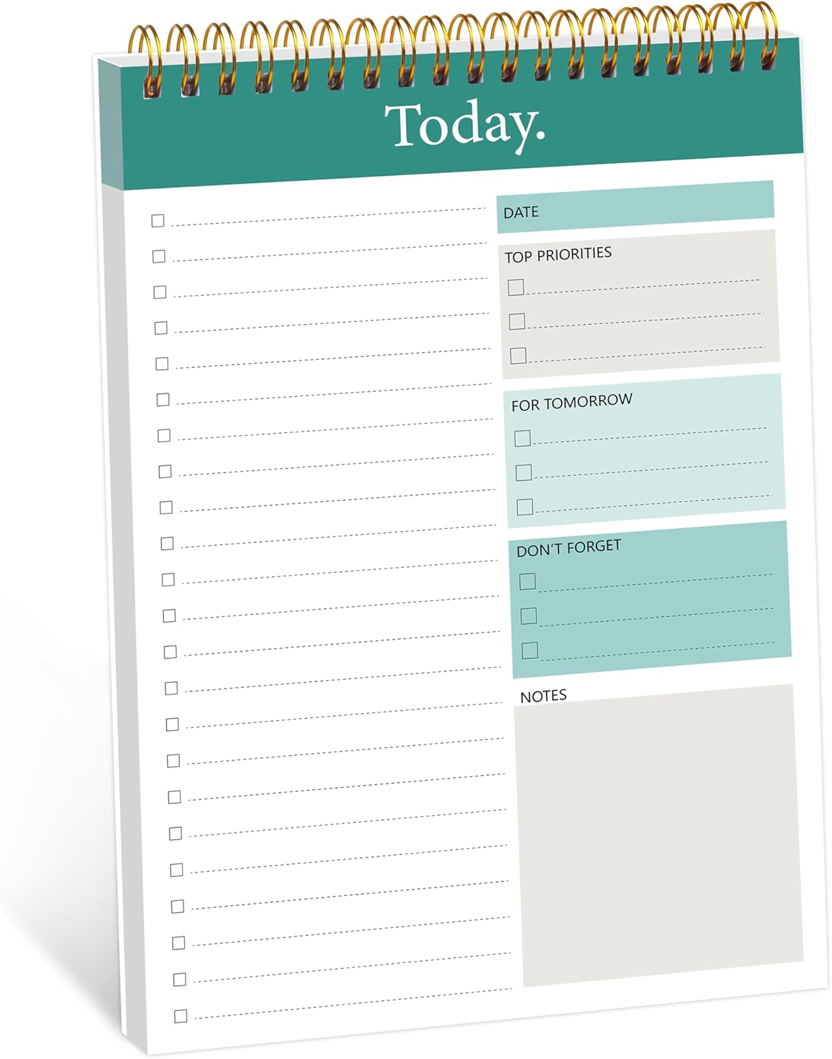 52-Sheet GOLDPEI Daily Planner Pad - Boost Productivity!