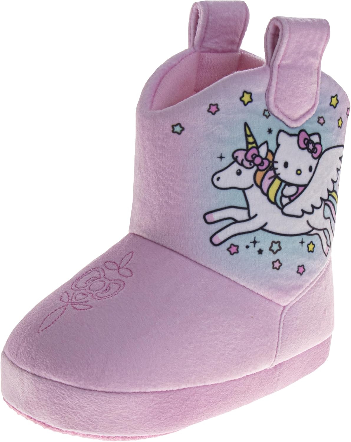 Hello Kitty Slippers for Girls - Cute Plush Indoor Shoes