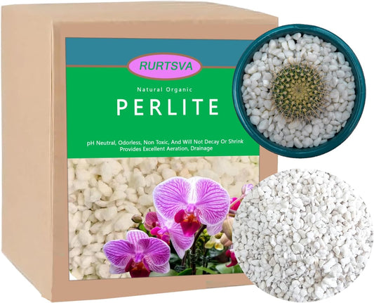 Natural Organic Perlite 20QT for Enhanced Drainage and Growth