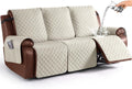 KinCam Waterproof Recliner Sofa Cover for 3 Seat - Non-Slip, Pet