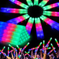 210 PCS Foam Glow Sticks with 3 Modes Colorful Flashing - Party Pack