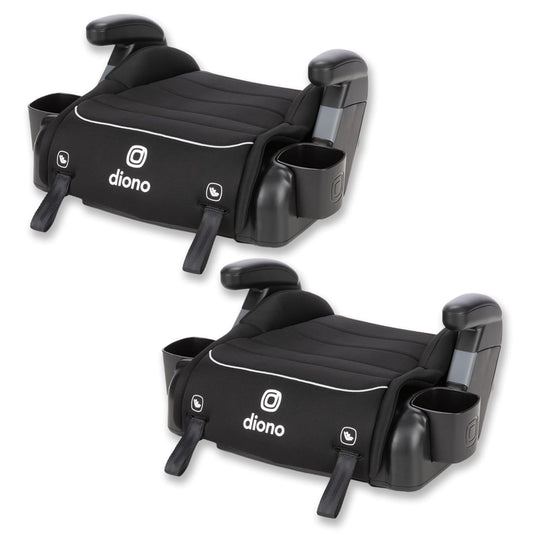 Diono Connect3 RXT Backless Booster - Slim 3-Across Fit, 40-120 lbs Kids