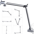 G-Promise 18in Shower Head Extension Arm - Adjustable Solid Brass