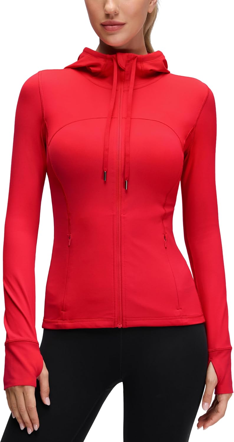 CRZ YOGA Butterluxe Hooded Athletic Jackets for Women Review