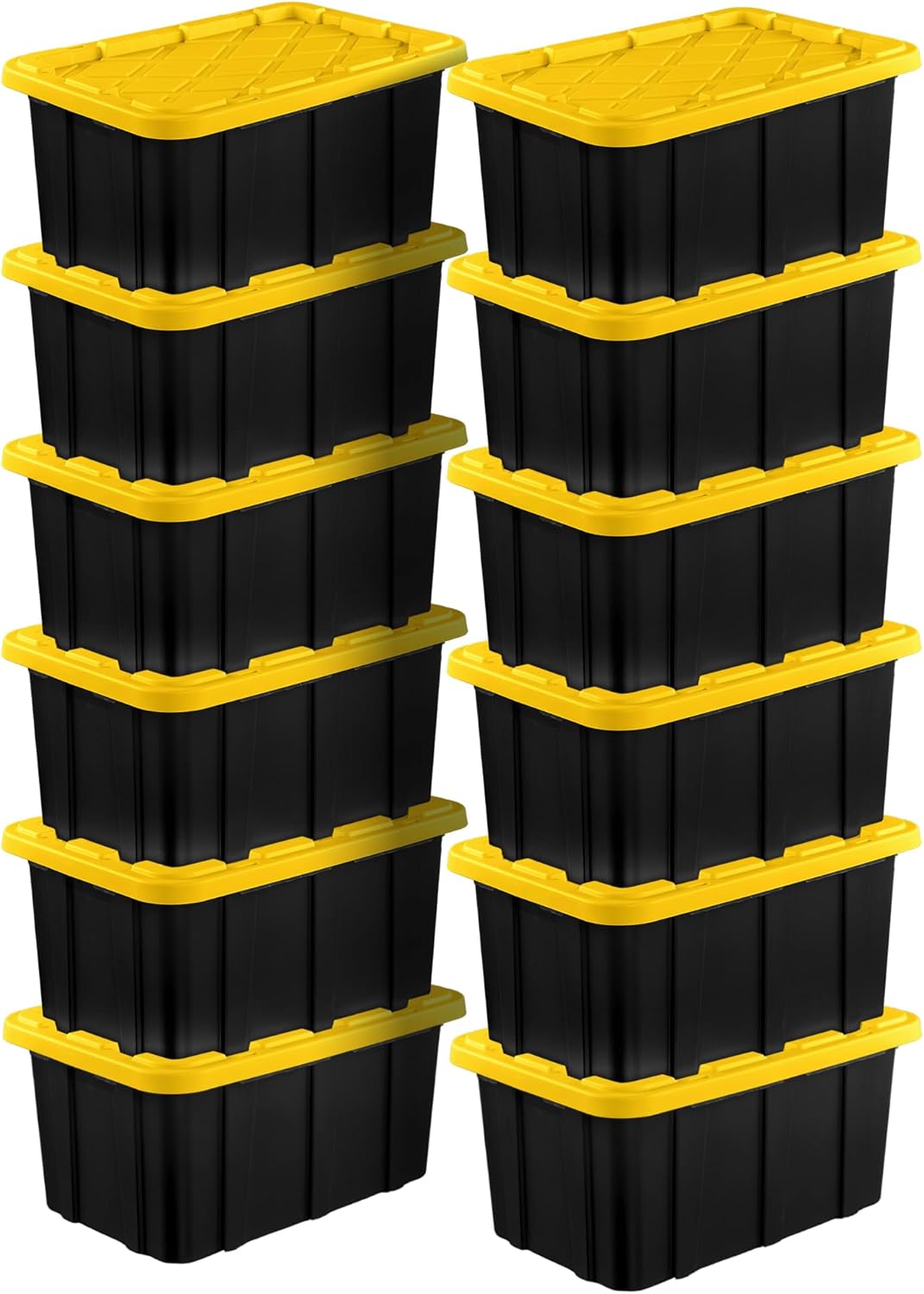 Sterilite 12-Pack Industrial Tote for Heavy-Duty Storage Needs