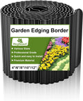 Corrugated Metal Garden Edging 10in x 20ft - Durable Color-Coated