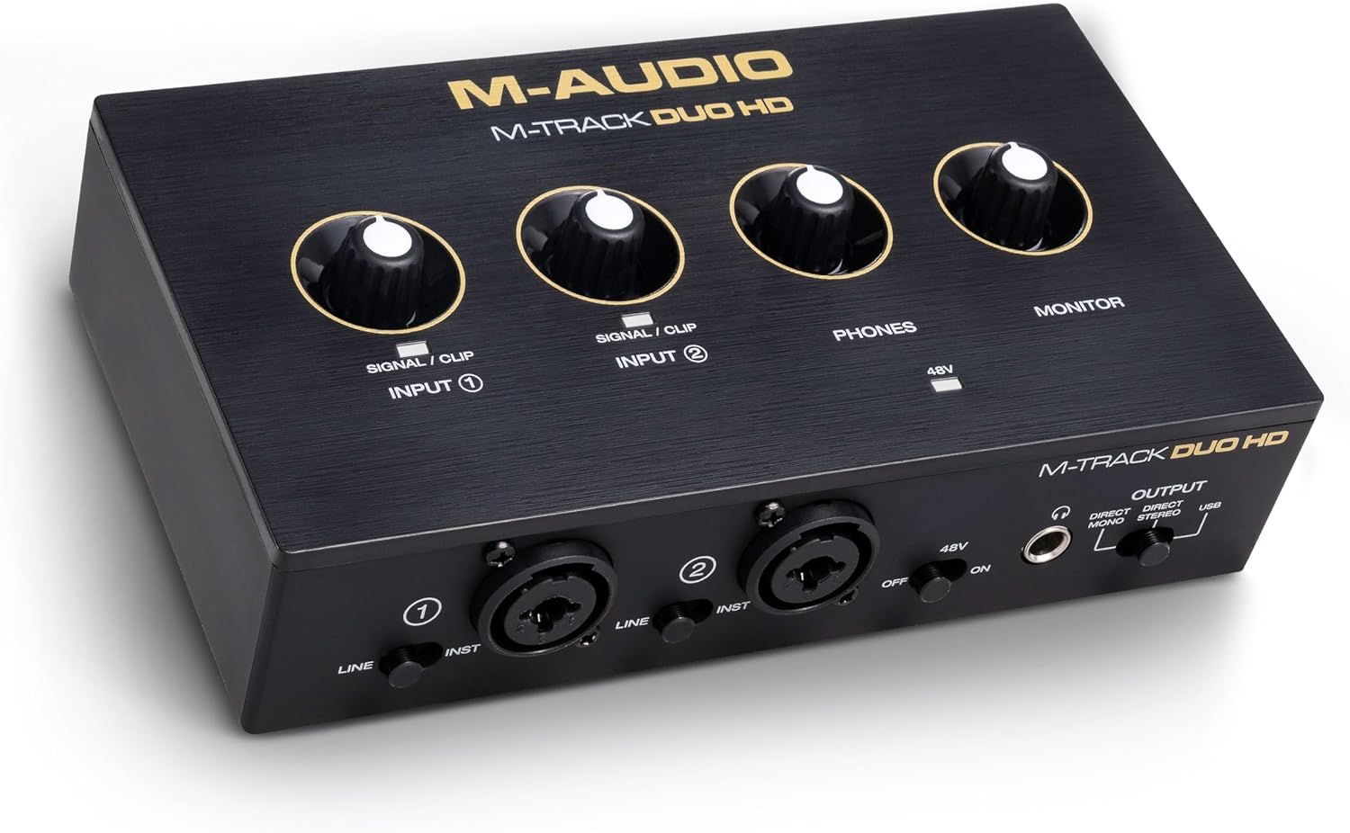 M-Track Duo HD Audio Interface for Recording and Streaming