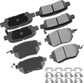 CCIyu D905 D969 Ceramic Brake Pads for Infiniti and Nissan - Quiet
