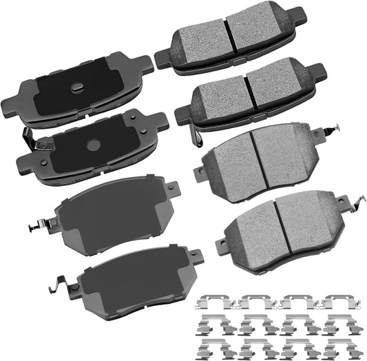 CCIyu D905 D969 Front & Rear Ceramic Brake Pads for Infiniti