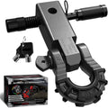 AUTMATCH Shackle Hitch Receiver 2in for Heavy Duty Towing Kit