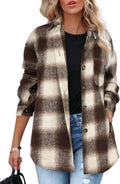 Beaully Women's Plaid Shacket Jacket - Cozy Layered Fall Essential