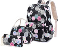 Geometry Backpack Set 3-in-1 Kids School Bag - Laptop, Lunch & Pencil