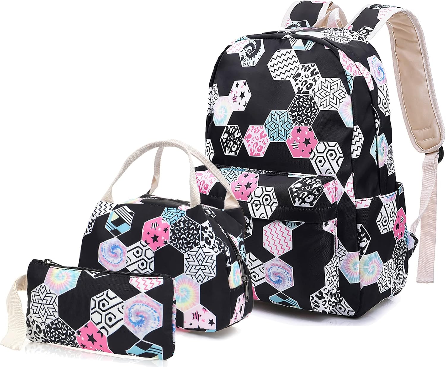 Geometry Backpack Set 3-in-1 for Kids - Perfect School Gear