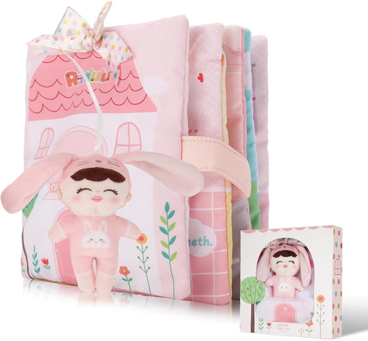 Interactive Cloth Baby Books for Quiet Play