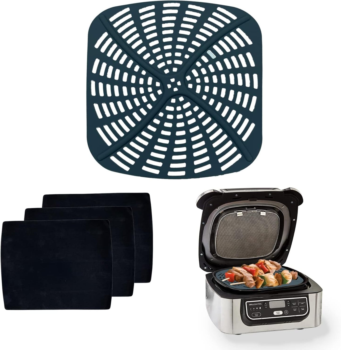 Ninja AG301 Grill Set: Non-Stick Silicone Mats