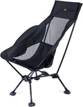 Ultralight Compact Camping Folding Beach Chair - Stable, Portable