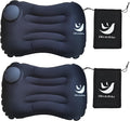 Press-to-Inflate Camping Pillow Pack - Neck & Lumbar Support - 3BirdsHike