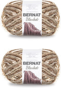 Bernat Blanket Sonoma Yarn 2-Pack - Super Bulky Chenille for Quick
