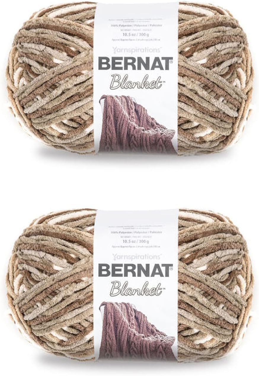 Bernat Blanket Sonoma Yarn - Super Bulky Chenille for Crafts