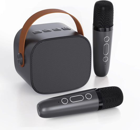 Two-Mic Bluetooth Karaoke Fun! Perfect for Kids & Adults - JUNGLE MONSTER