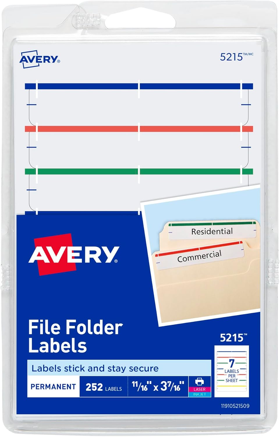 Avery File Folder Labels for Efficient Organization and Color Coding