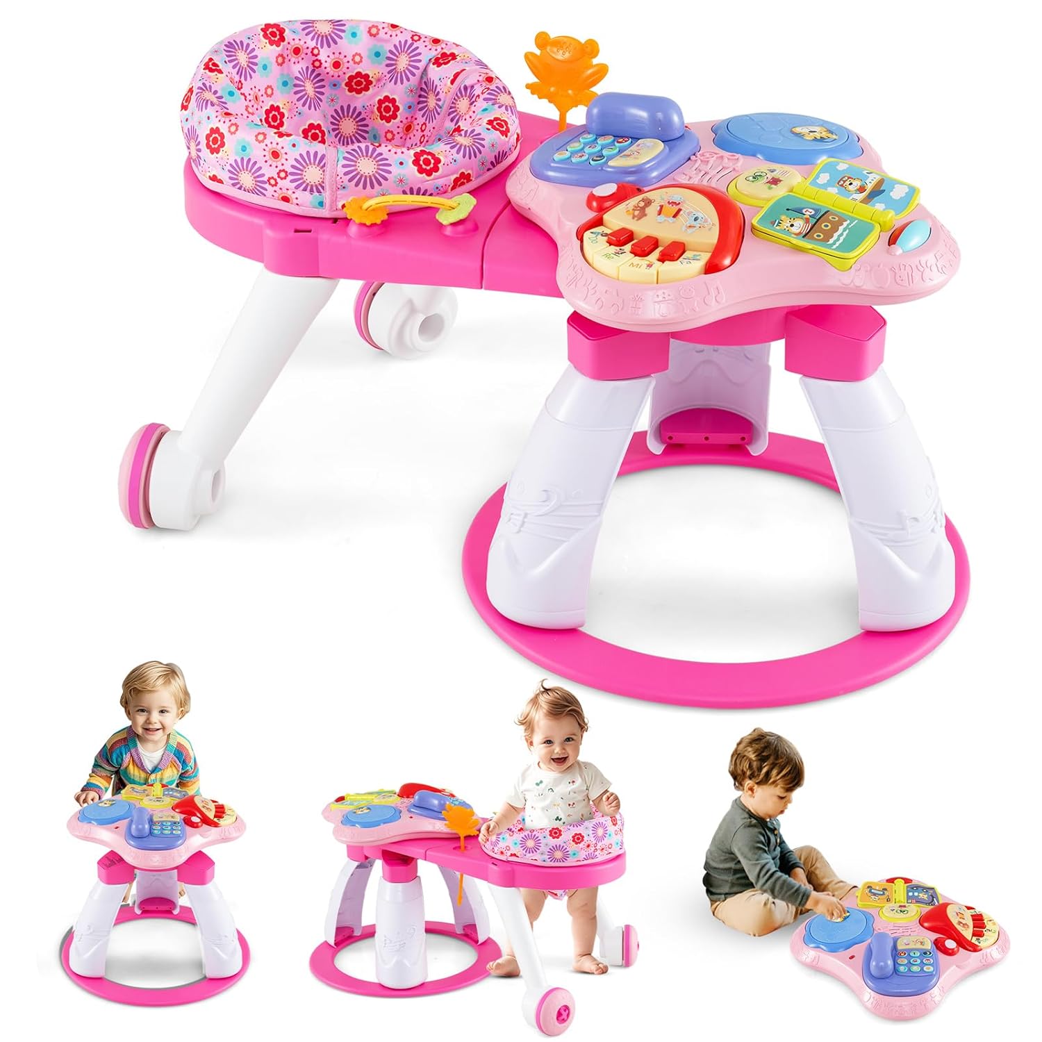 Baby Joy 3-in-1 Activity Center - Interactive Fun!