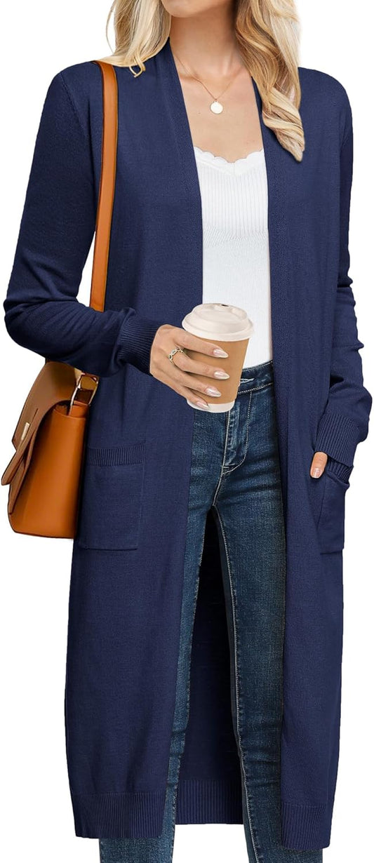 Trendy Long Cardigans Sweater for Women - Chic and Versatile