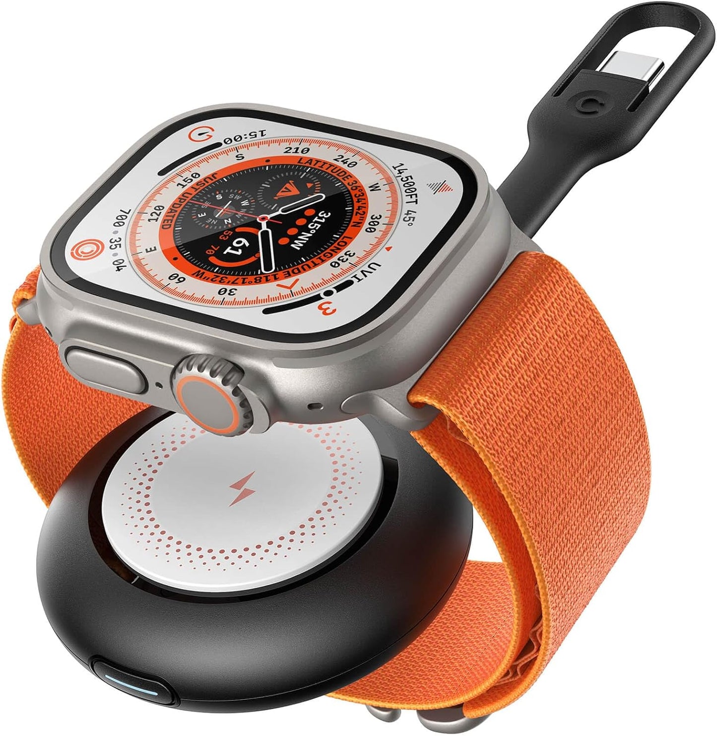 Compact Magnetic Apple Watch Charger
