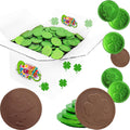 Saint Patrick's Day 1000 Shamrock Leprechaun Chocolate Coins - Party