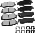 cci yu D1297 D1202 Front & Rear Ceramic Brake Pads Kit - Quiet Braking