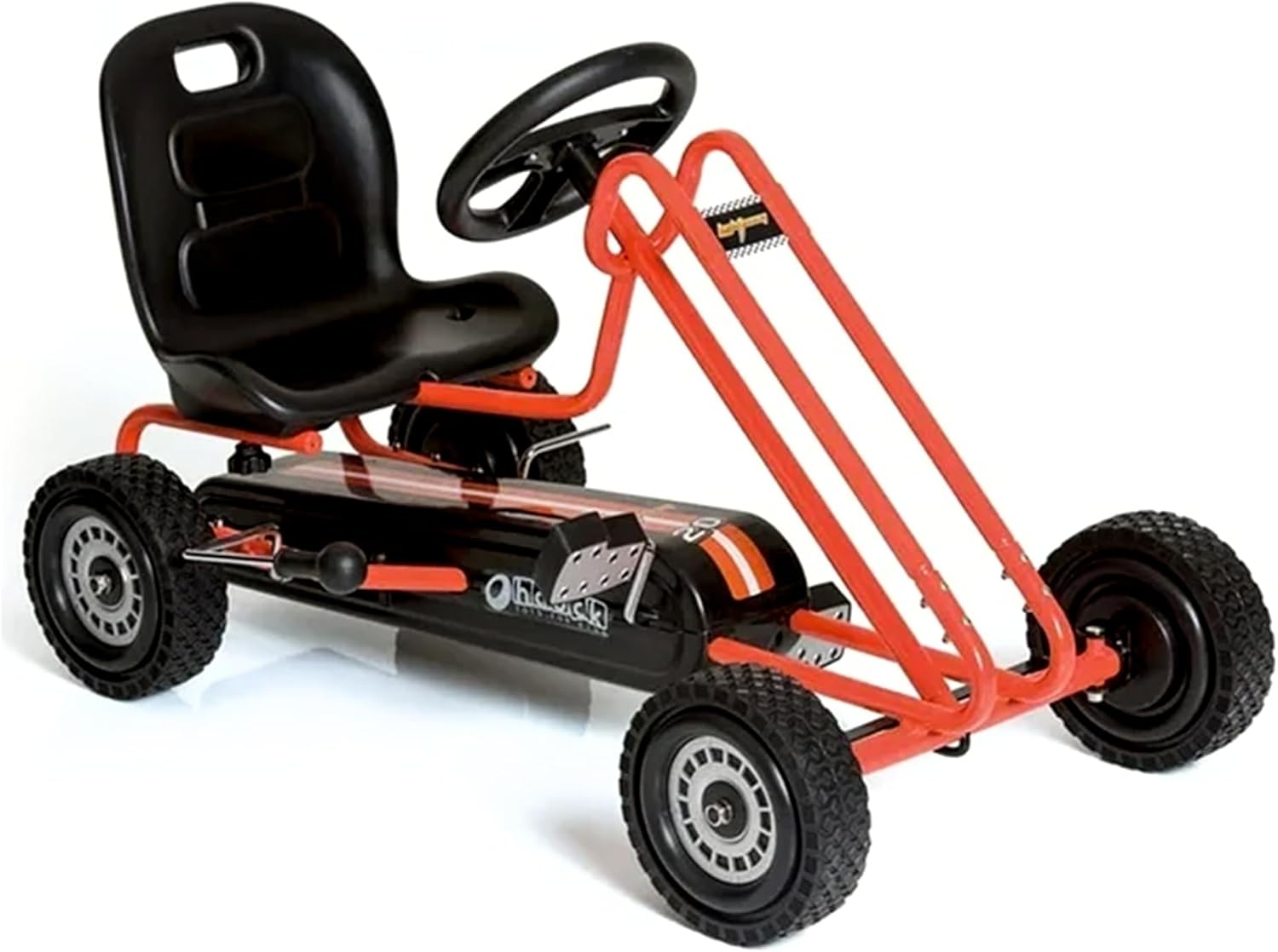 Hauck Kids Pedal Go Kart - Lightning Ride for Ages 4-8