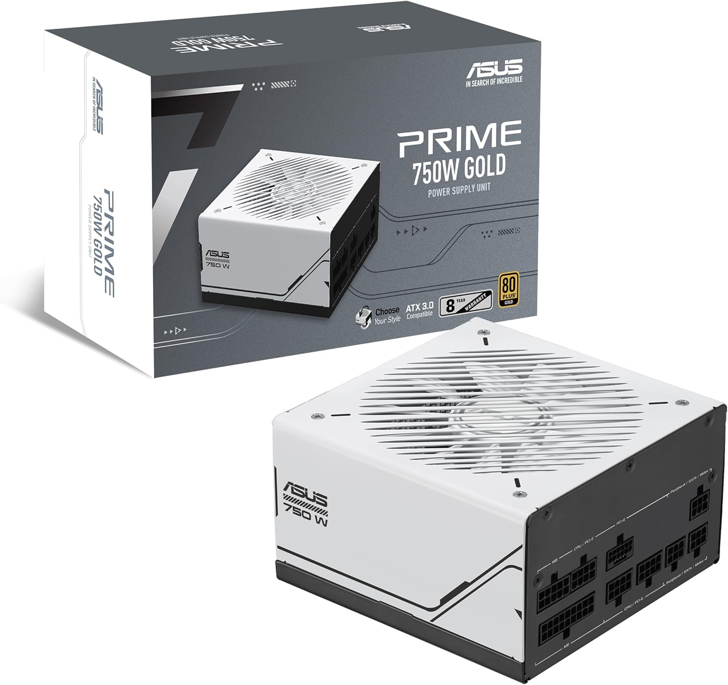 ASUS Prime 750W Gold Fully Modular Power Supply for Gamers