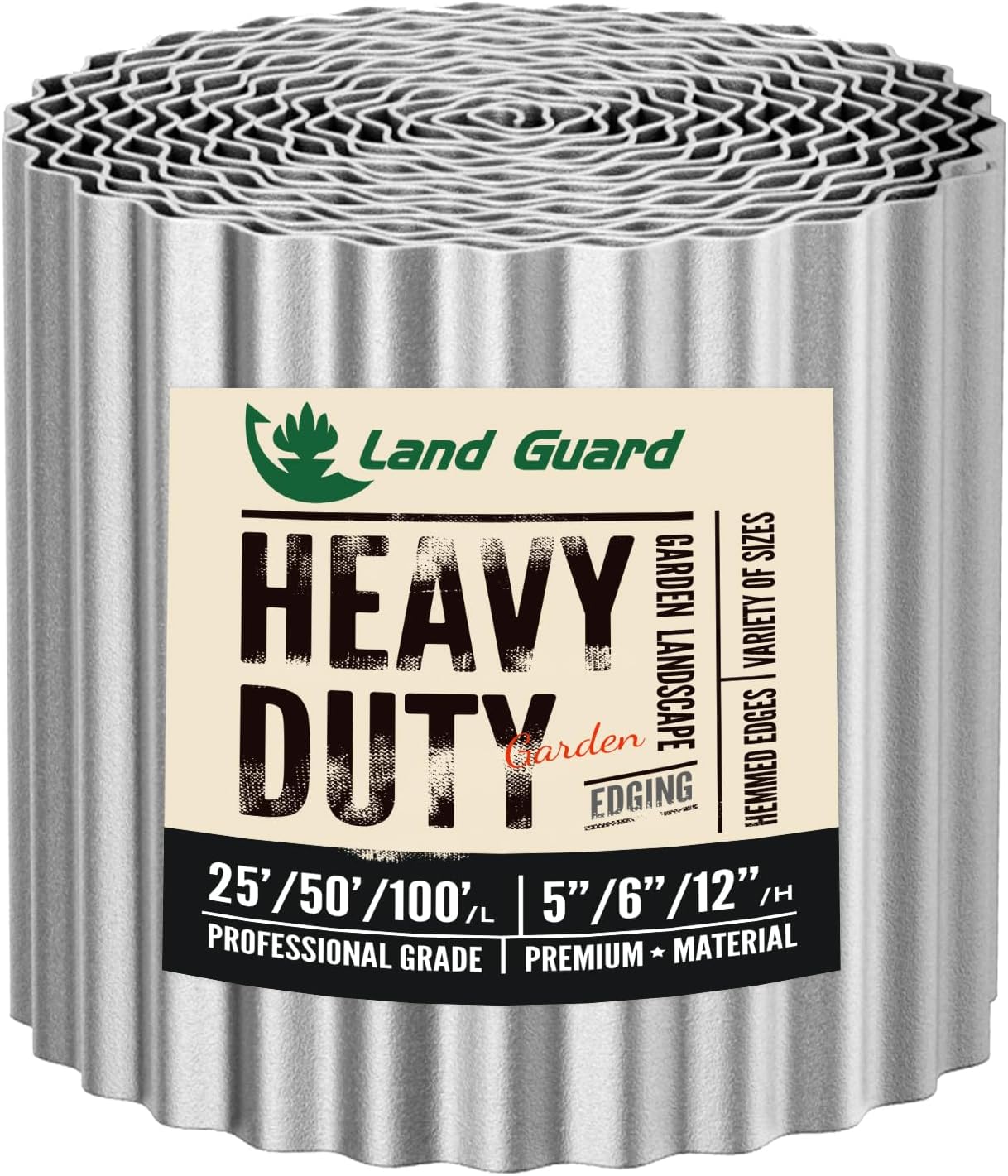 Land Guard Corrugated Garden Edging Border for Stylish Lawn
