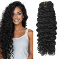 Natural Wavy Clip in Hair Extensions for Effortless Style