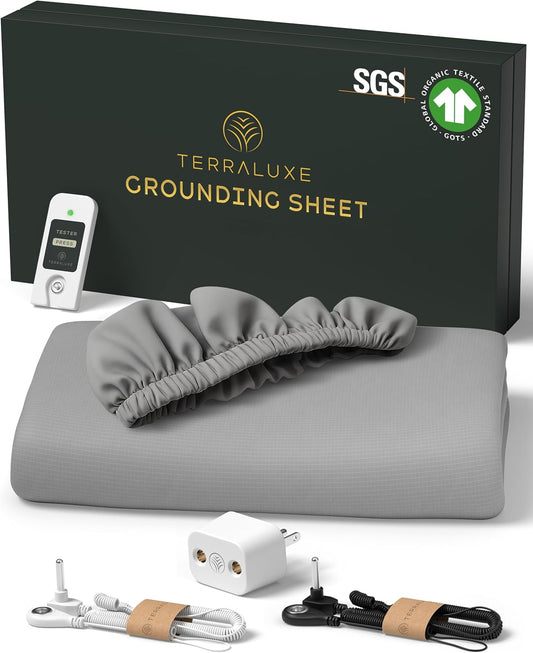 Grounding Sheets Full XL with 12% Silver for Better Sleep